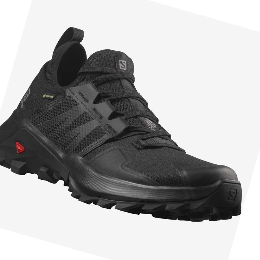 Salomon MADCROSS GORE-TEX Erkek Patika Koşu Ayakkabısı Siyah | TR 3504KOR